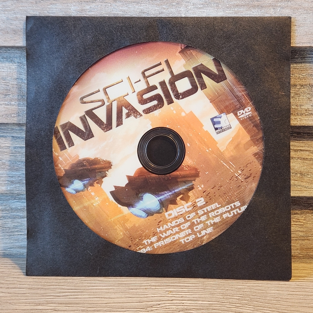 🖤 Sci Fi Invasion Science Fiction DVD Disc 2 4 Movies